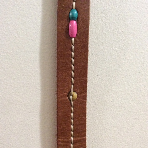 Vintage Pelican Cove buttery soft leather belt - Picture 7 of 14